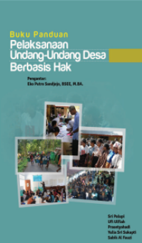 Image of E-book Buku Panduan Pelaksanaan Undang-Undang Desa Berbasis Hak