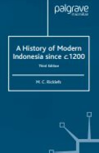Image of E-book A History of Modern Indonesia since c.1200