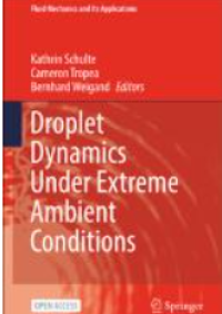 Image of E-book Droplet Dynamics Under Extreme Ambient Conditions