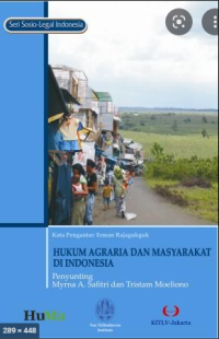 E-Book Hukum Agraria dan Masyarakat di Indonesia