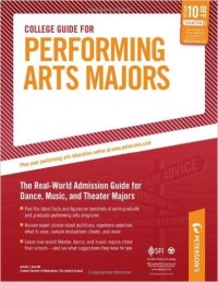 Peterson's college guide for performing arts majors