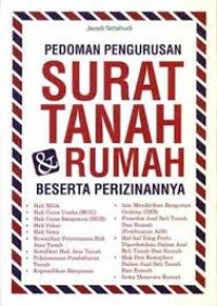 Pedoman pengurusan surat tanah rumah beserta perizinannya