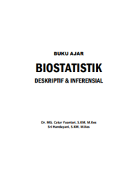 E-book Buku Ajar Biostatistik : Deskriptif dan Inferensial