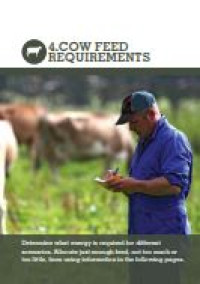 E-boo Cow Feed Requirements
