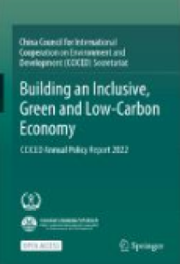 E-book Building an Inclusive, Green and Low-Carbon Economy