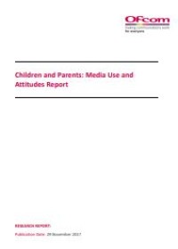 E-book Childern and Parents : Media Use and Attitudes Report