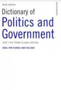 E-book Dictionary of Politics and Government