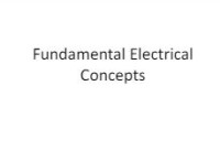 E-book Fundamental Electrical Concepts