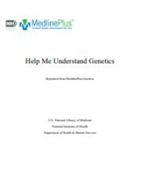 E-book Help Me Understand Genetics