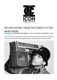E-book Hip-hop History : From the Streets to the Mainstream
