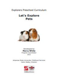 E-book Lets Explore Pets