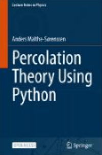 E-book Percolation Theory Using Python