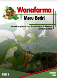 E-book Wanafarma Meru Betiri : Keanekaragaman dan Pemanfaatan Tradisional Tumbuhan Obat