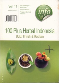 Trubus Info Kit 100 plus herbal Indonesia Bukti Ilmiah & Racikan