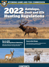 E-book 2022 Antelope, Deer and Elk Hunting Regulations