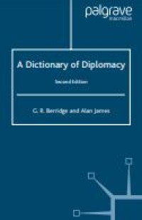 E-book A Dictionary of Diplomacy
