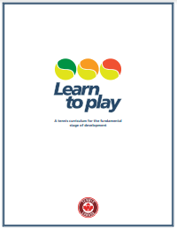 E-book Learn to Play : A tennis curriculum for the fundamental stage of development