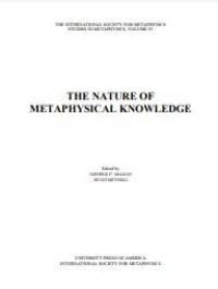 E-book The Nature of Metaphysical Knowledge